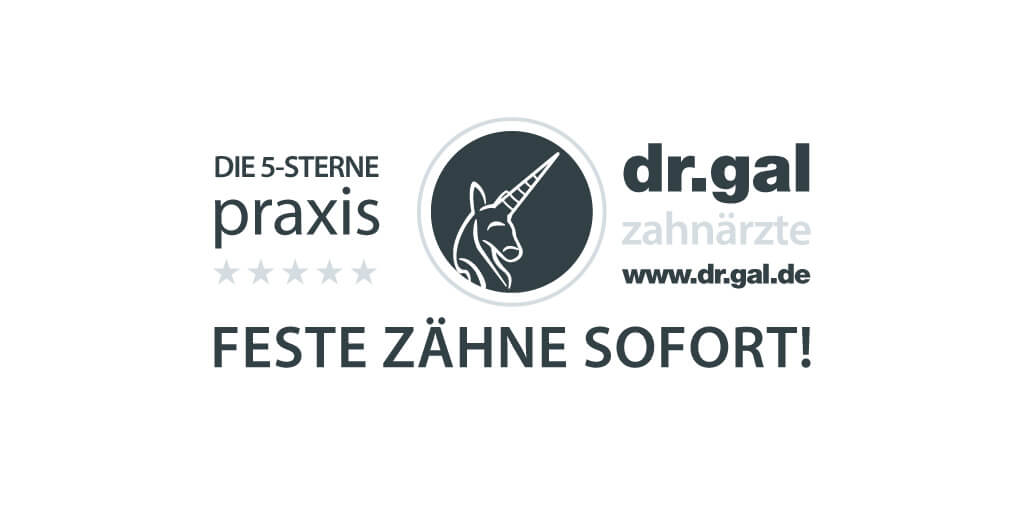 Logo Dr. Gal, 5 Sterne Zahnarztpraxis